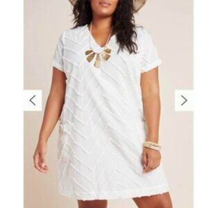 Anthropologie NWT Marcelle Textured Shift Dress